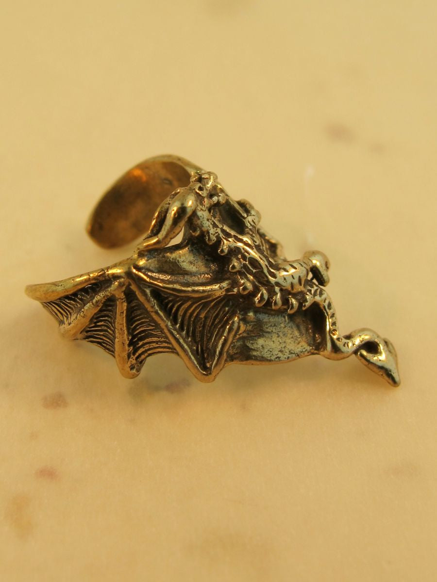 Dragon Ear Chevron Cuff in Bronze