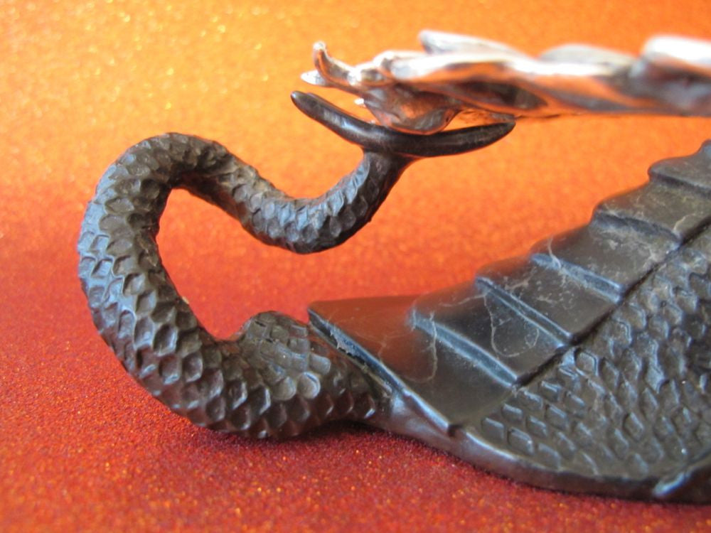 Dragon Door Knocker - Bronze