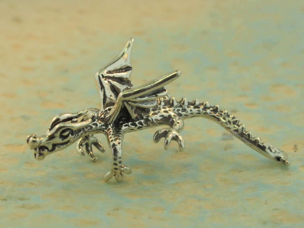 Dragon Ear Climber Cuff in Silver