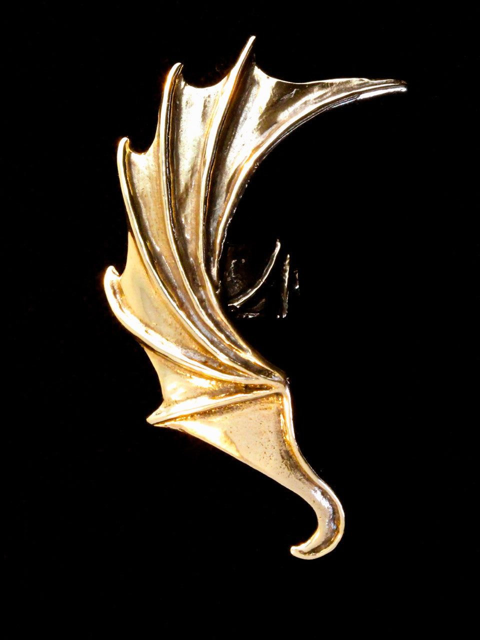 Dragon Wing Ear Cuff -Bronze