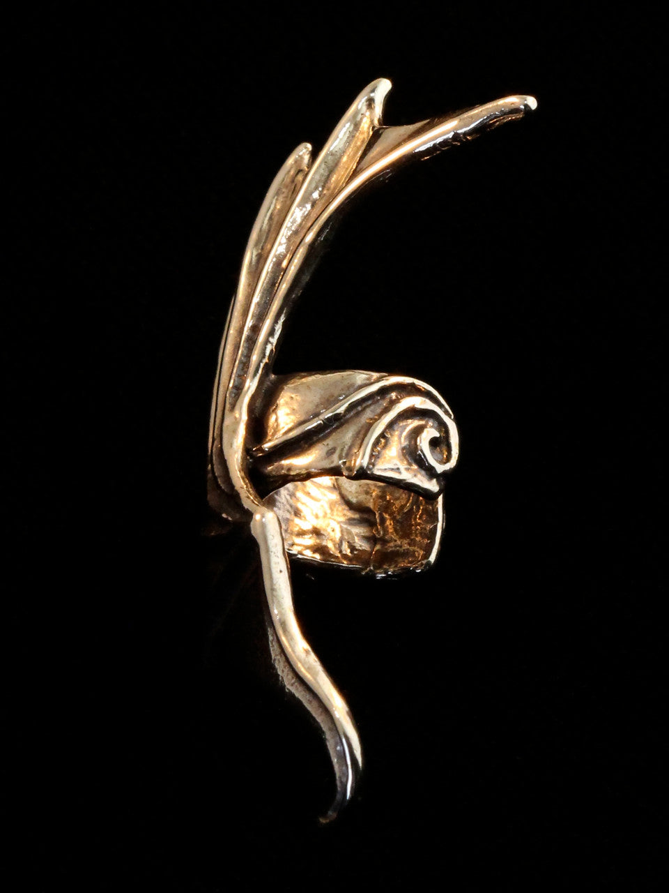 Dragon Wing Ear Cuff -Bronze