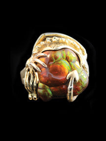 Lava Dragon Ring - 18K Gold - SOLD