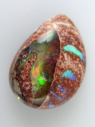 Dragon's Eye, 23 Carat Mexican Matrix Fire Opal