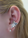 Ear Wing Ear Cuff - Silver