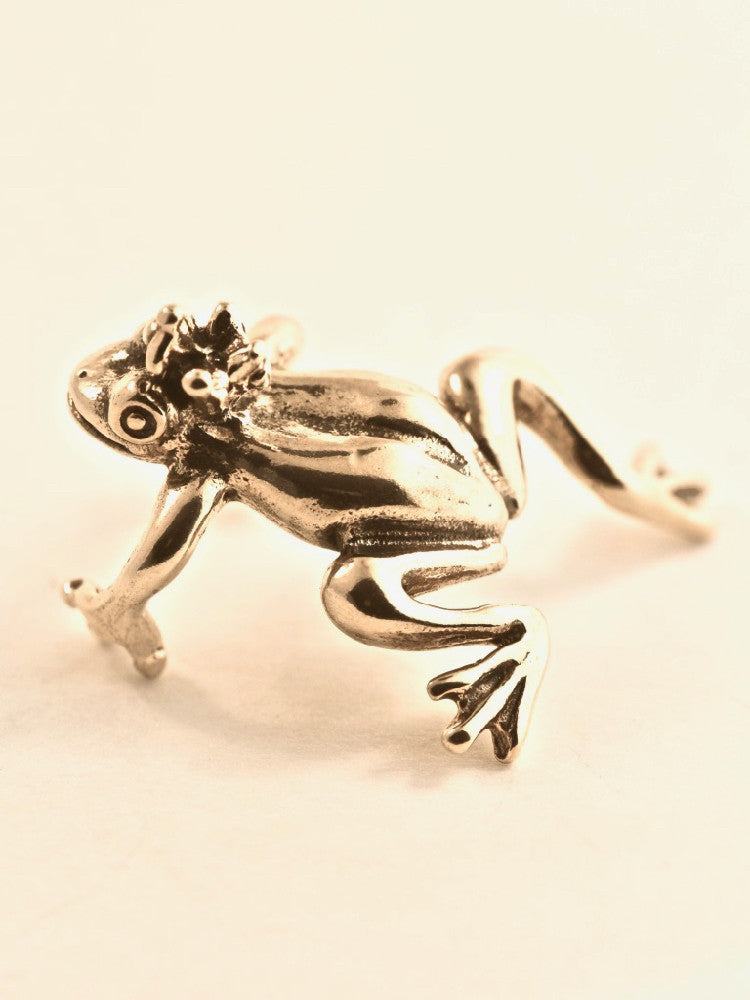 Enchanted Frog Ear Climber Cuff - 14K Gold