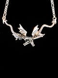 Eternity Dragon Neckpiece - Silver