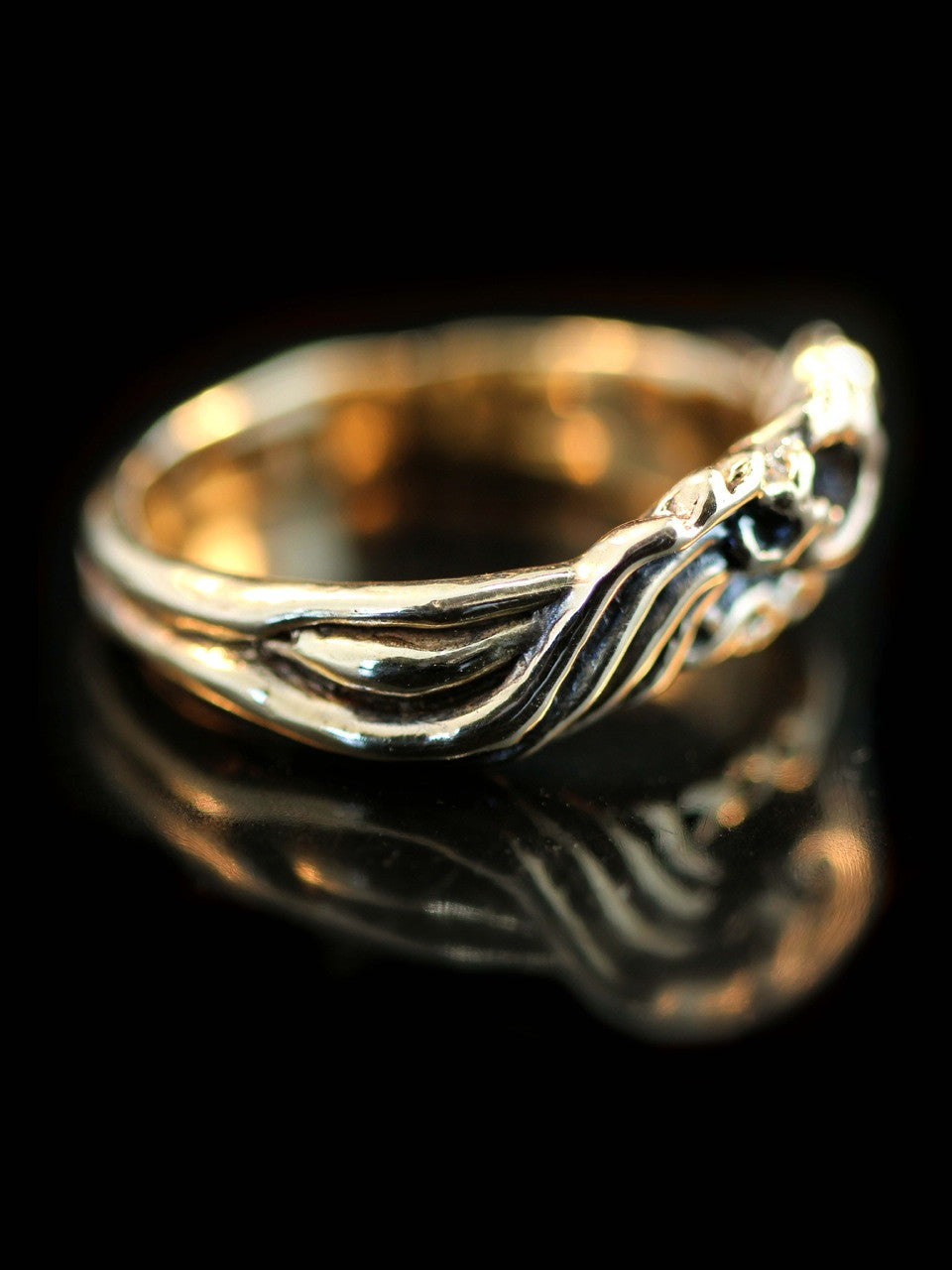 Eternity Wave Ring - 14K Gold