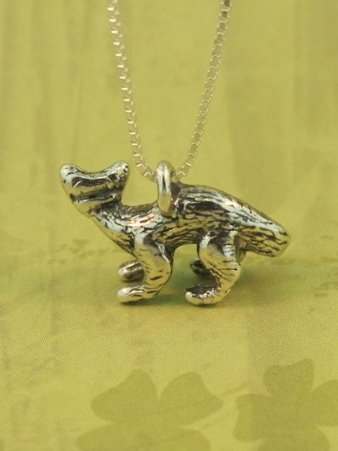 Ferret Charm - Sterling Silver
