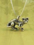 Ferret Charm - Sterling Silver