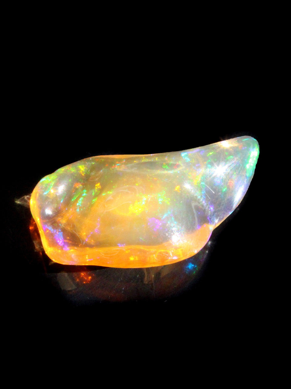 Fire Hawk - Mexican Fire Opal - 14.5 ct