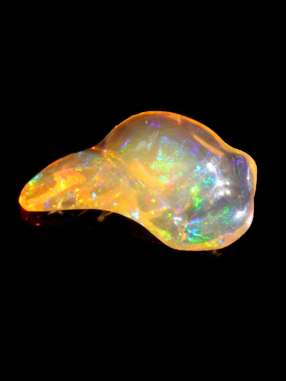 Fire Hawk - Mexican Fire Opal - 14.5 ct