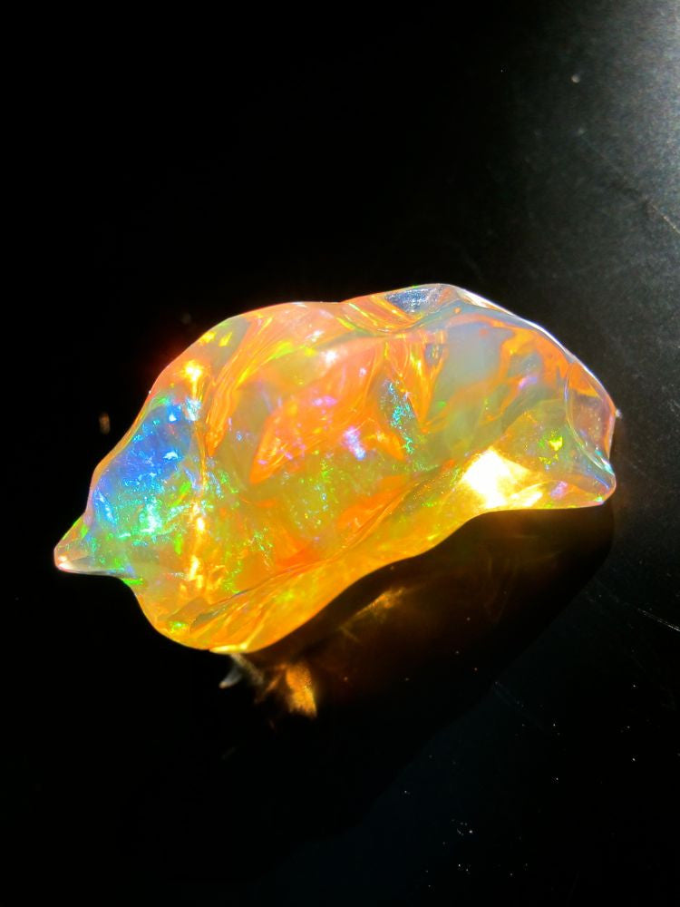 Mexican Fire Flash Fire Opal 17.45 ct