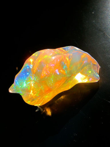 Fire Flash - Mexican Fire Opal - 17.45 ct