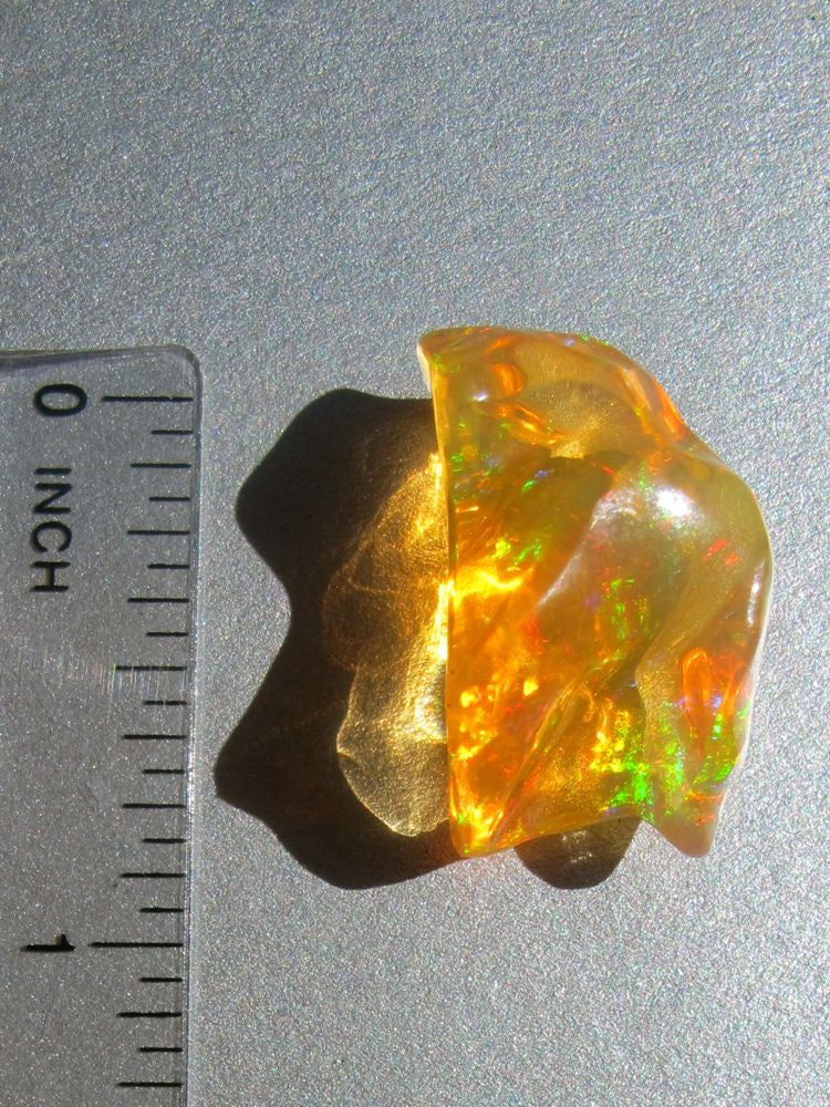 Fire Flash - Mexican Fire Opal - 17.45 ct
