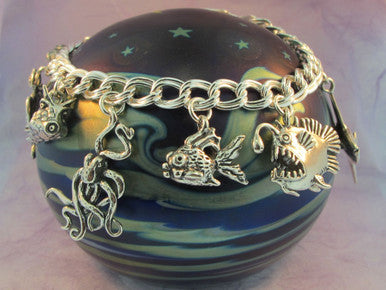 Ocean Odyssey Charm Bracelet - Sterling Silver