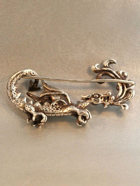 Flame Dragon Pin