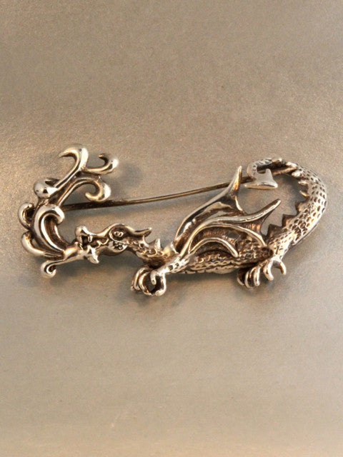 Flame Dragon Pin