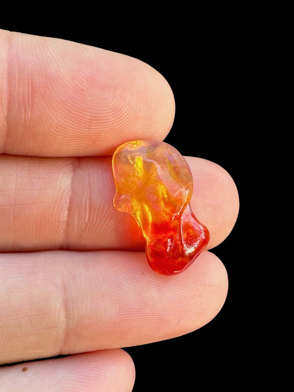 Flame Glow - Mexican Fire Opal - 5.2 ct