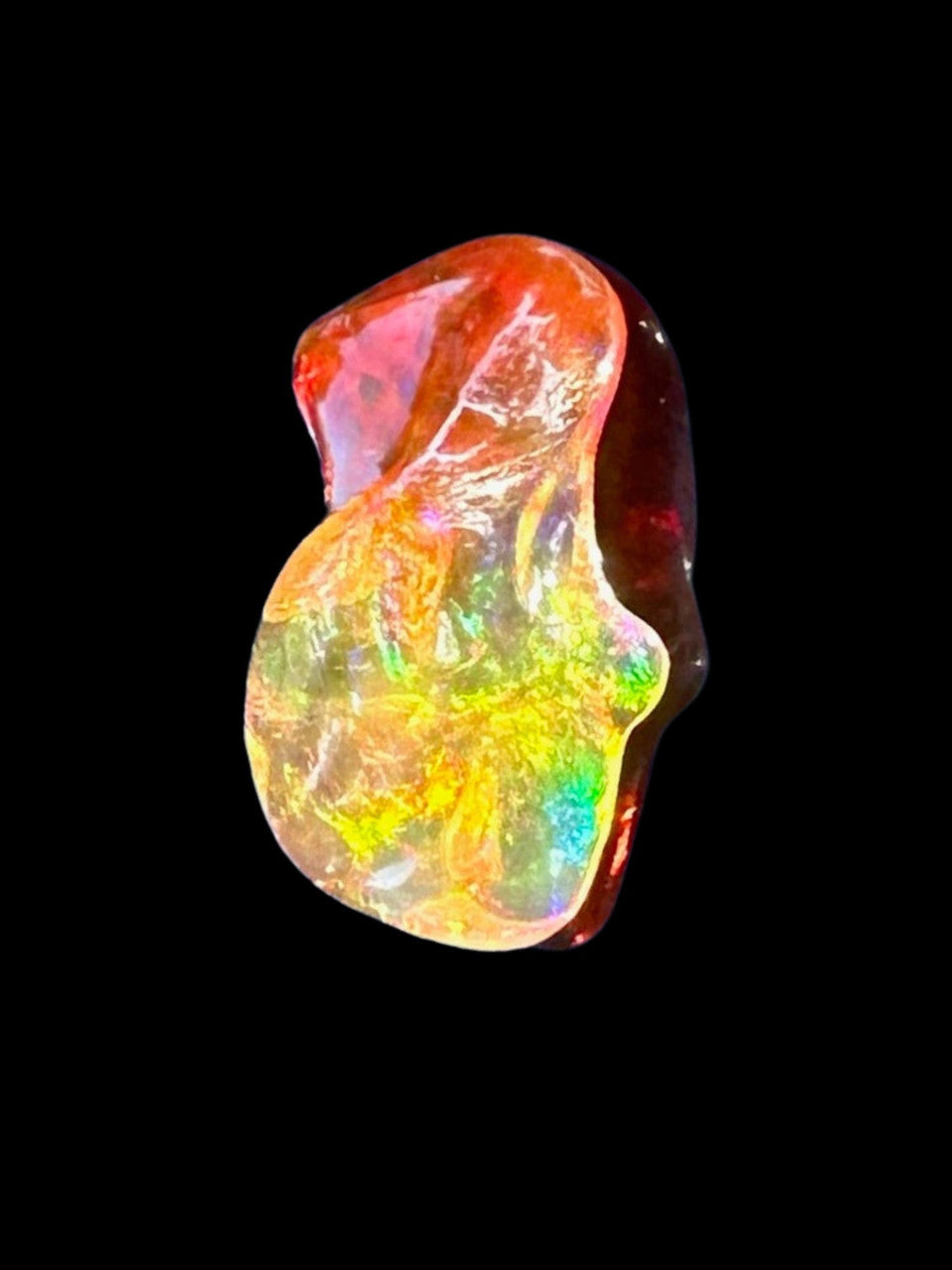 Flame Glow - Mexican Fire Opal - 5.2 ct