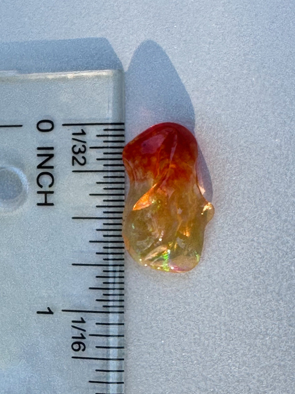 Flame Glow - Mexican Fire Opal - 5.2 ct