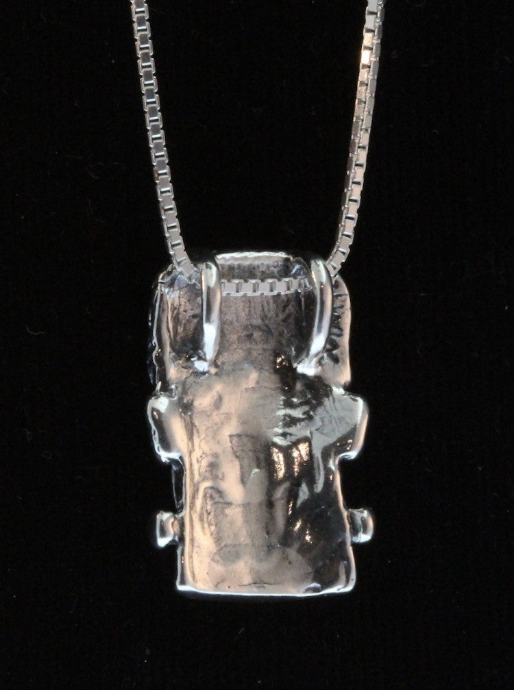 Frankenstein Pendant - Silver