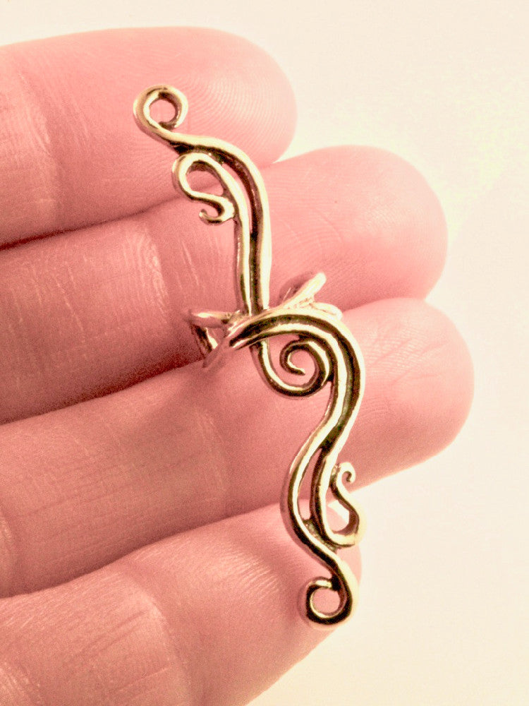 French Twist Ear Cuff - 14K Gold