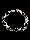 Frog Kick Bracelet - 5 Link - Sterling Silver