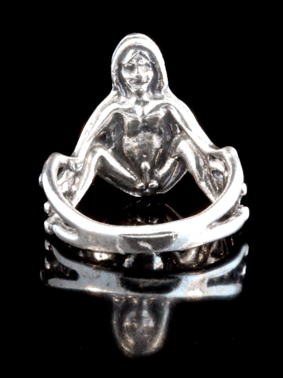 Enchanted Frog Prince Ring - Silver