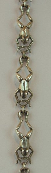 Frog Kick Bracelet - 6 Links - Sterling Silver
