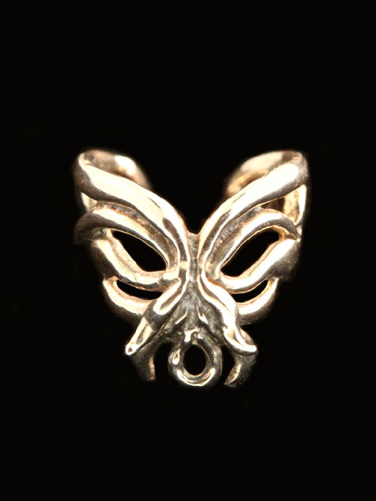 Fuchsia Ear Cuff - Bronze