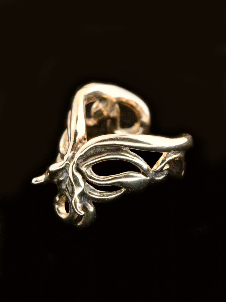 Fuchsia Ear Cuff - Bronze