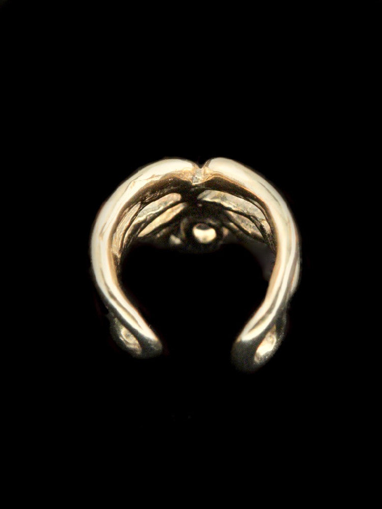 Fuchsia Ear Cuff - Bronze