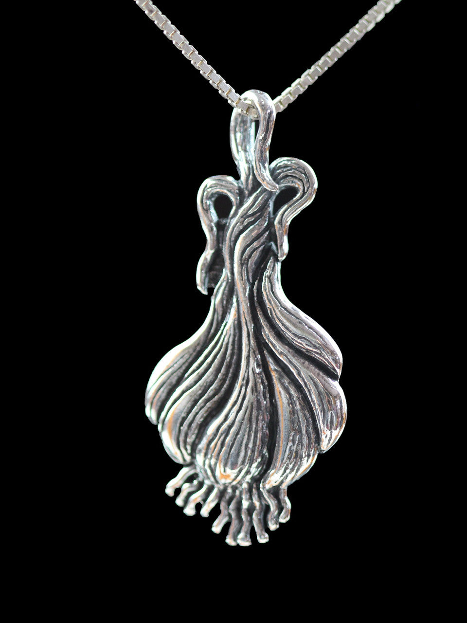 Large Garlic - Silver