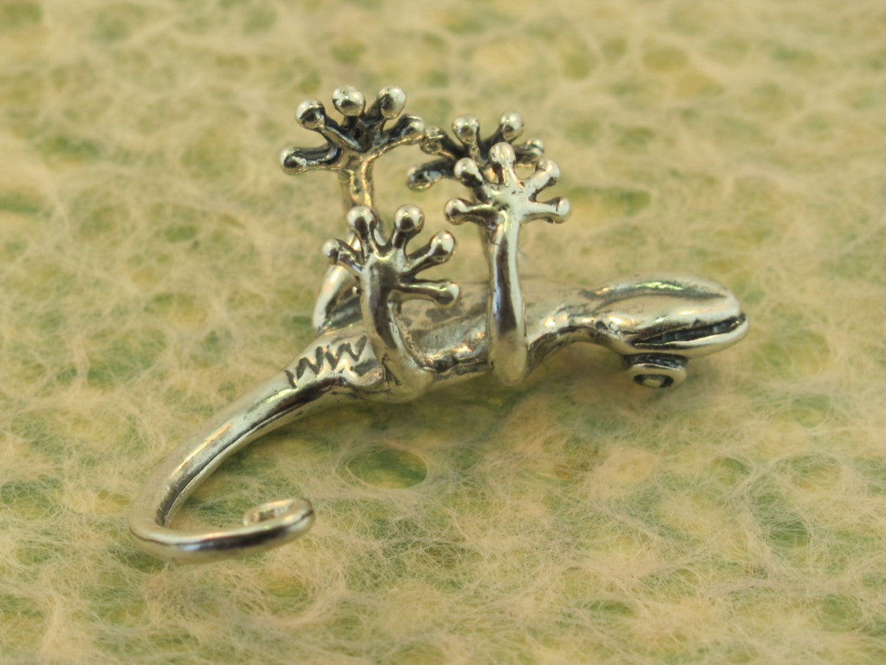 Gecko Ear Climber Cuff - Sterling Silver