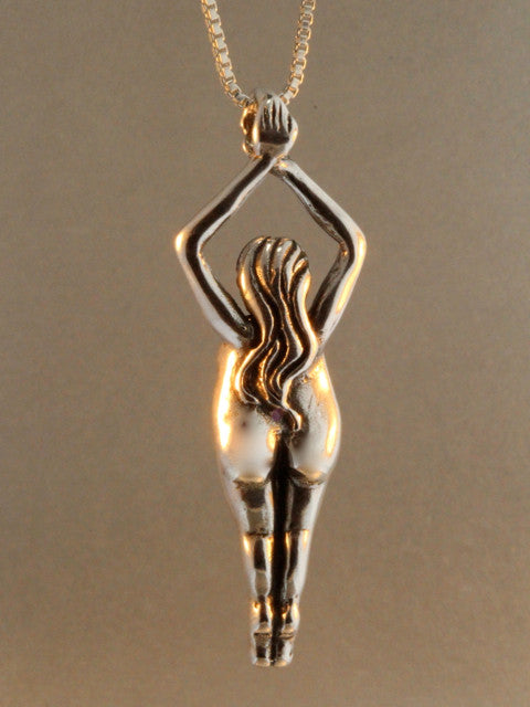 Goddess Pendant with Amethyst