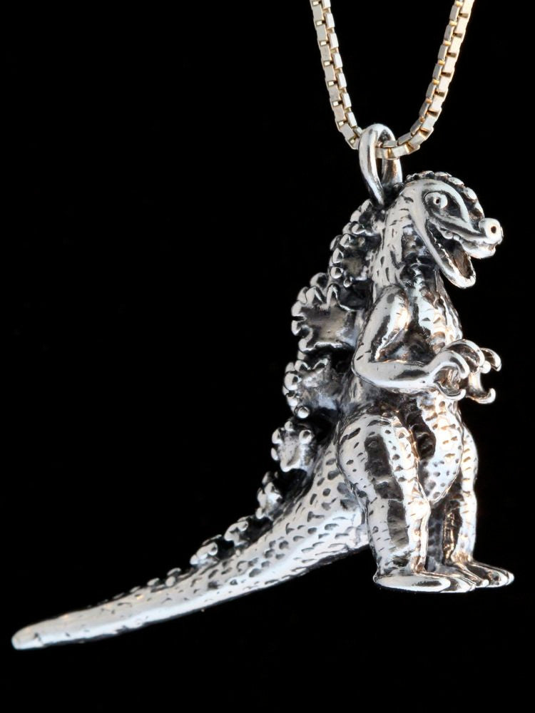 Kaiju Pendant - Sterling Silver