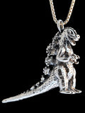 Kaiju Pendant - Sterling Silver