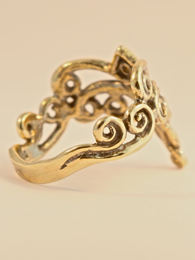 Arabesque Ring - 14K Gold