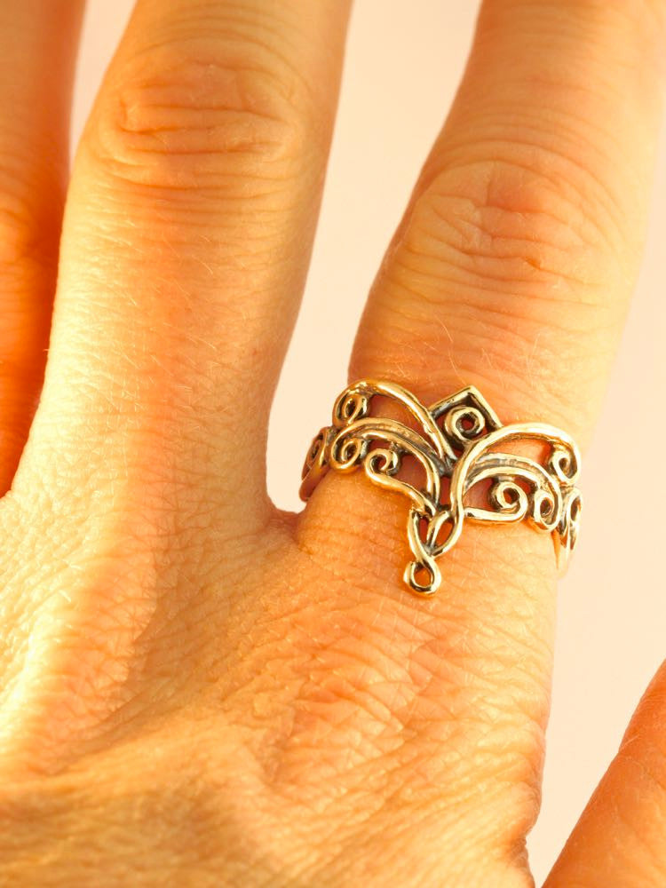 Arabesque Ring - 14K Gold