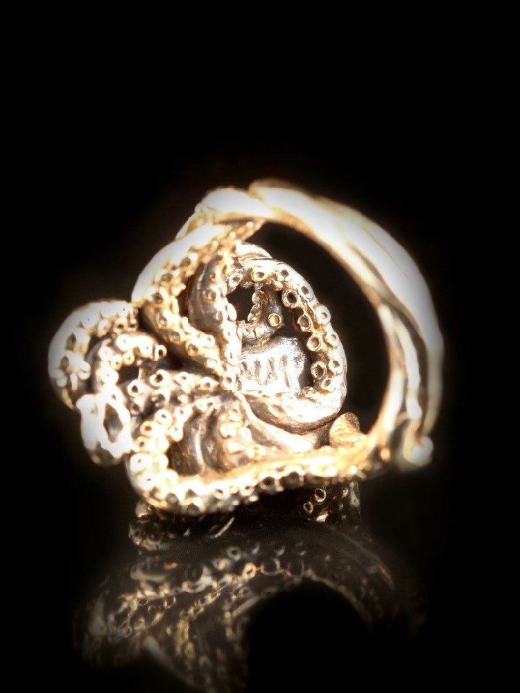 Octopus Ring in 14K Gold