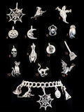 Halloween Charm Bracelet - Sterling Silver