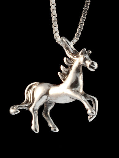 Horse Charm - Silver
