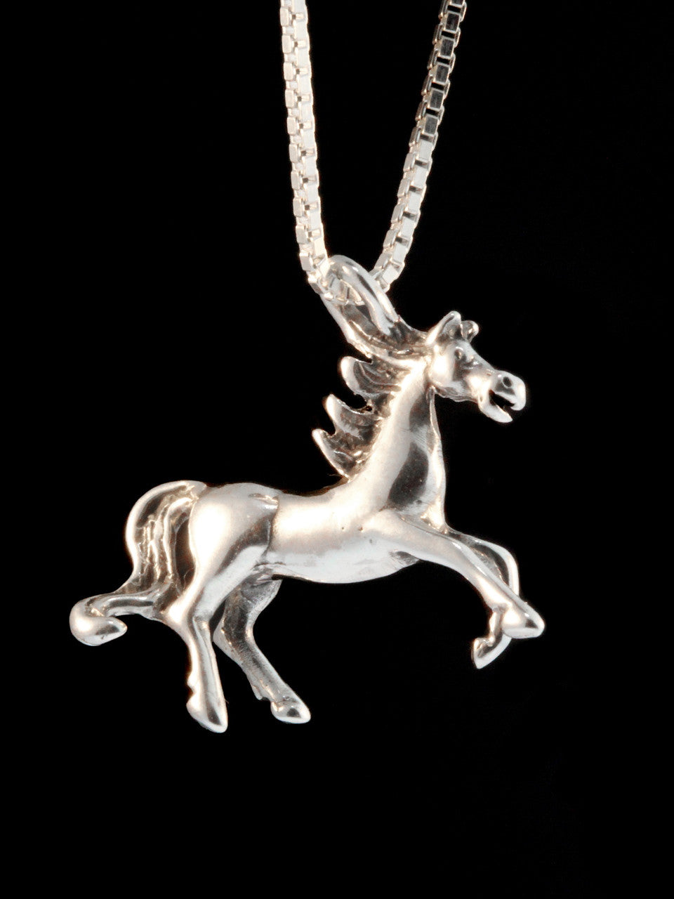 Horse Charm - Silver