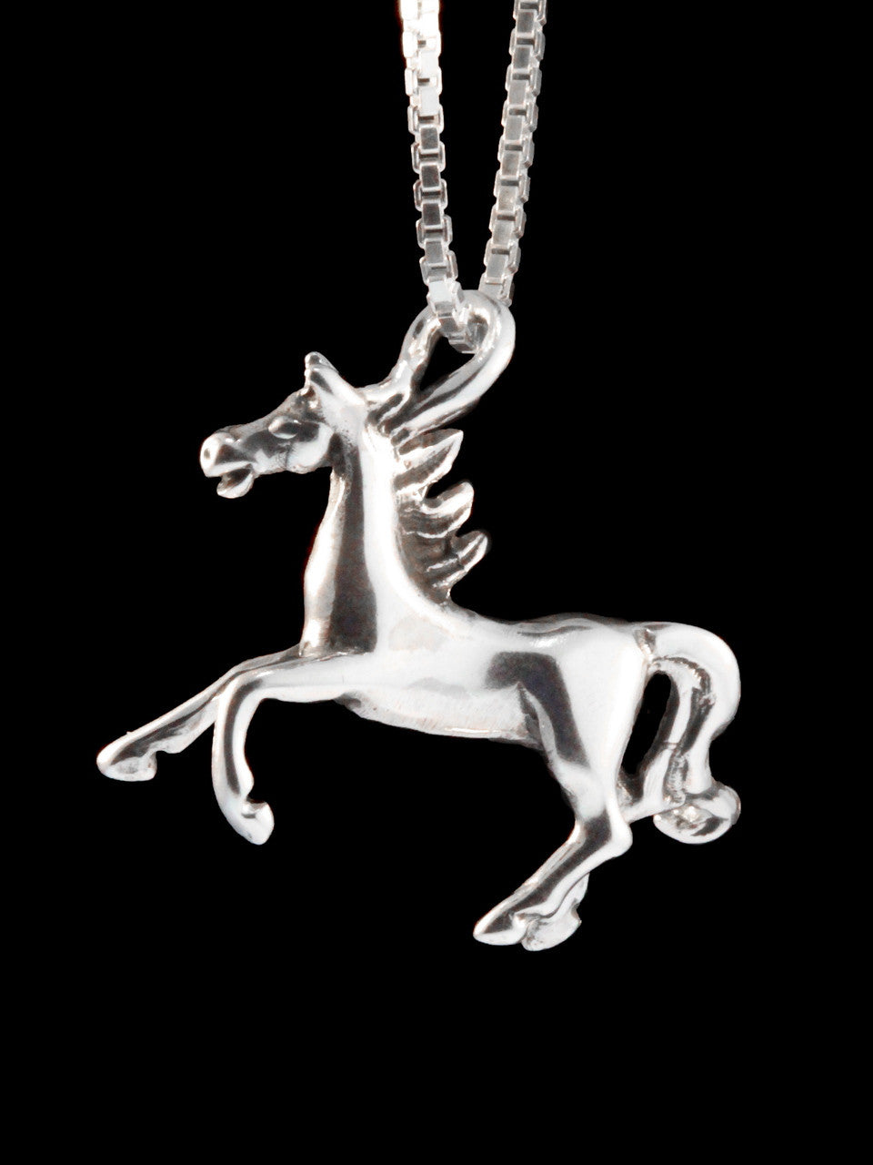 Horse Charm - Silver