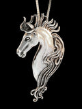 Spirit Horse Pendant - Sterling Silver