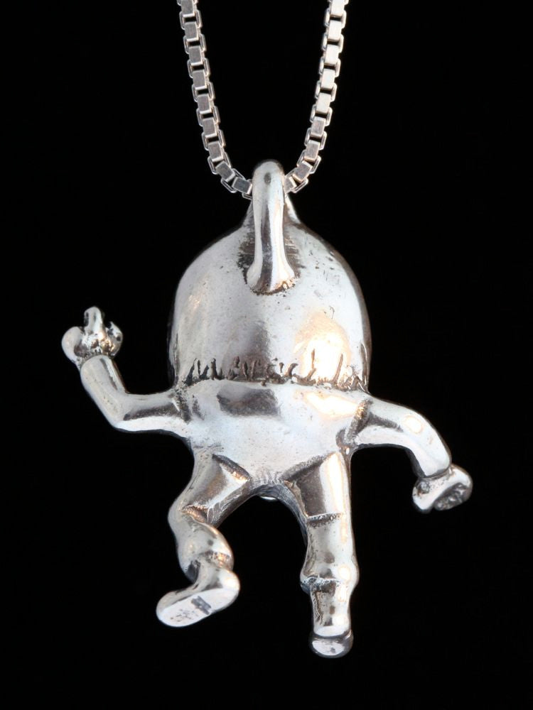 Mother Goose - Humpty Dumpty Charm - Sterling Silver