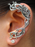 Mermaid Ear Wrap - Silver