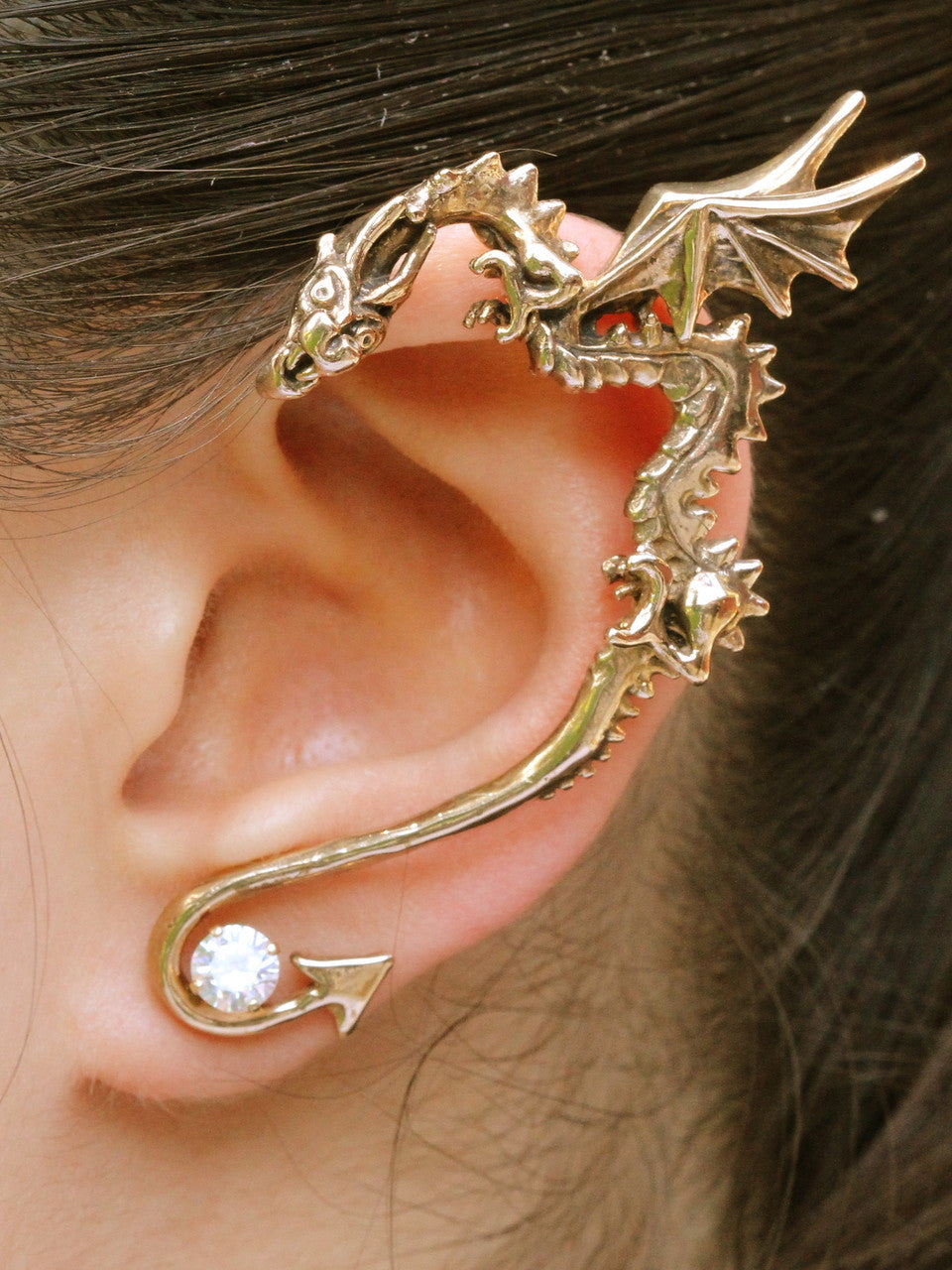 Classic Dragon Ear Wrap in Bronze