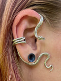 Viper Snake Ear Wrap - Sterling Silver
