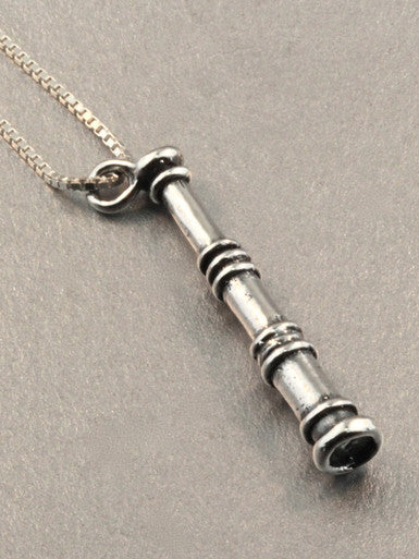 Pirate Spyglass Charm - Silver